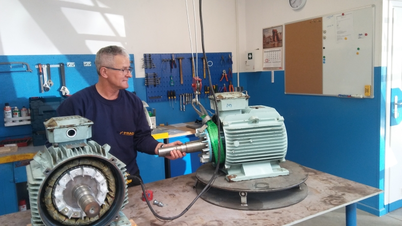 Firma PRĄD - specjalista od remontów silników elektrycznych [wideo] - GospodarkaMorska.pl