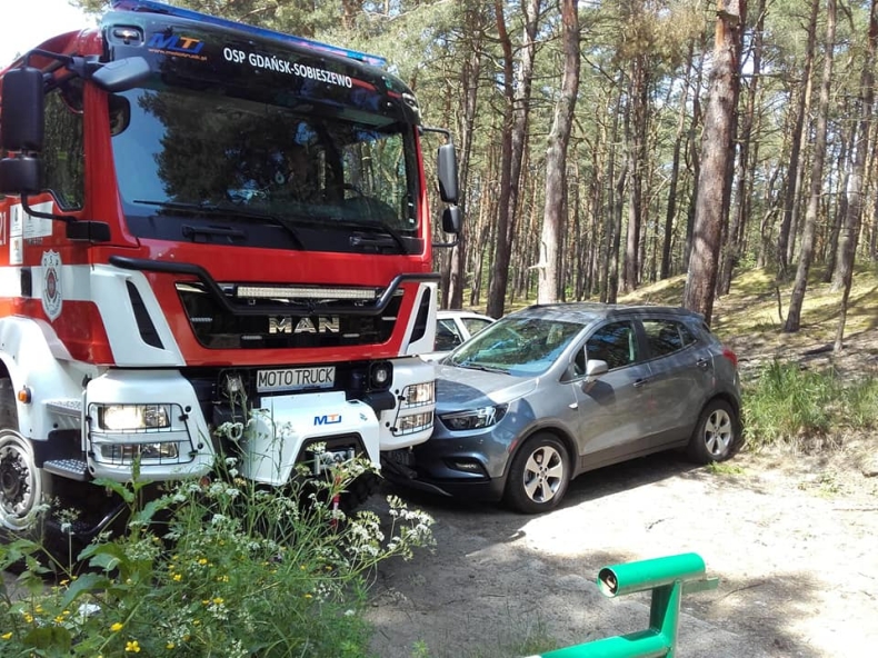 OSP Sobieszewo inicjatorem akcji #dajnamdojechać - GospodarkaMorska.pl