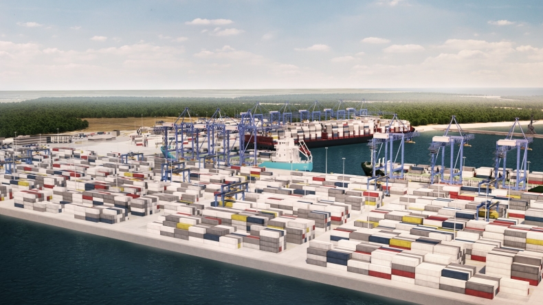 Wizualizacje terminalu DCT 2 - GospodarkaMorska.pl