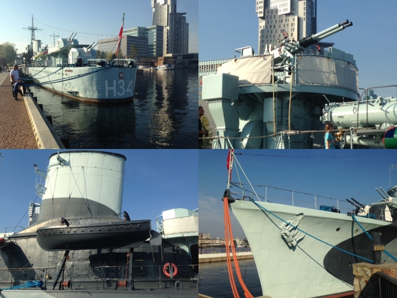 ORP Błyskawica lśni w słońcu na gdyńskim nabrzeżu. Tak prezentował się w niedzielne popołudnie - GospodarkaMorska.pl