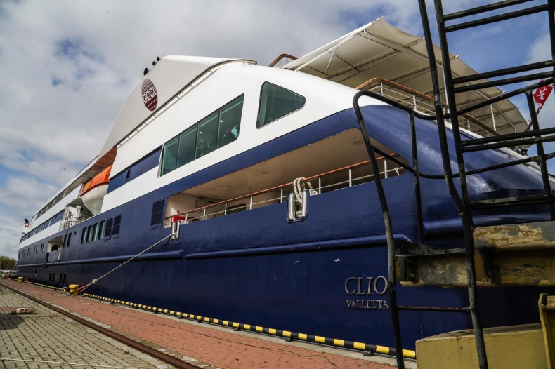 Wycieczkowiec Clio w gdańskim porcie - GospodarkaMorska.pl