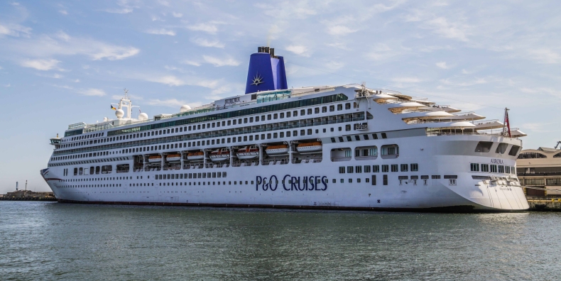 Ponad 270-metrowa MV Aurora z wizytą w Gdyni - GospodarkaMorska.pl