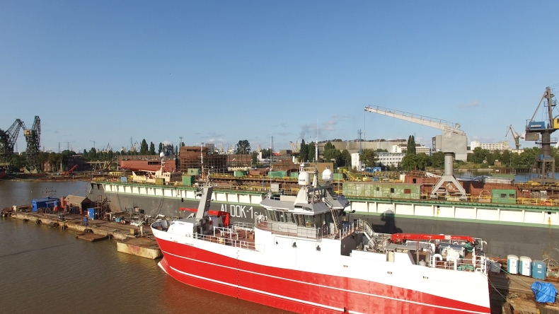 Przebudowa nietypowej jednostki dla islandzkiego armatora w stoczni ALKOR - GospodarkaMorska.pl