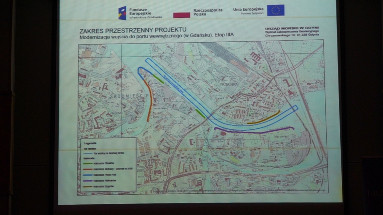 Modernizacja wejścia do portu wewnętrznego w Gdańsku. Etap IIIA - otwarcie projektu - GospodarkaMorska.pl