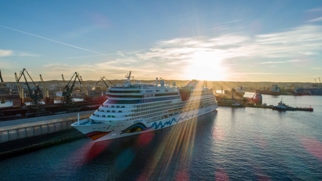 AIDAbella kończy sezon wycieczkowców 2018 w Porcie Gdynia - GospodarkaMorska.pl