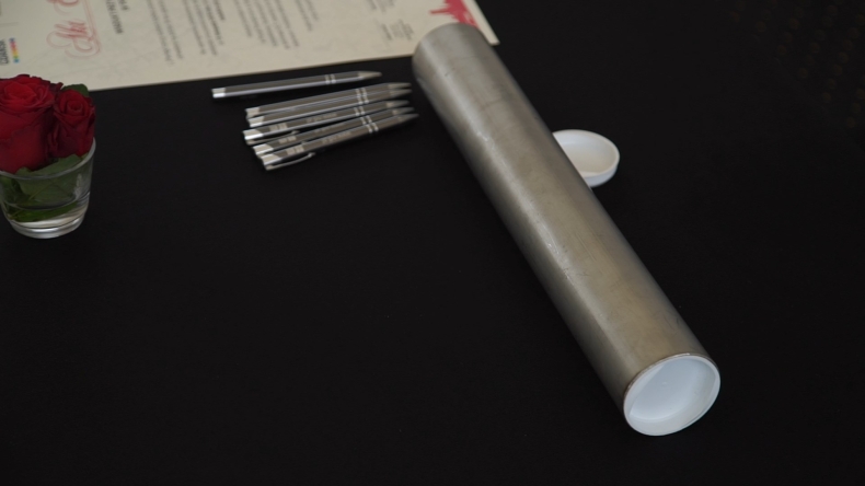 Wmurowanie kamienia węgielnego pod budowę nowego wiaduktu w Porcie Gdańsk - GospodarkaMorska.pl