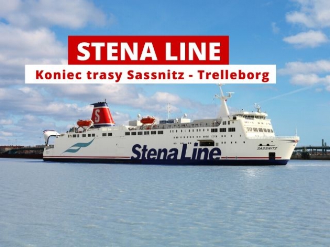 Stena Line zamyka linię Sassnitz - Trelleborg - GospodarkaMorska.pl