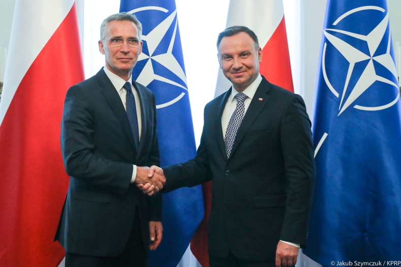 Stoltenberg: dobra rozmowa z prezydentem Dudą m.in. o więzach transatlantyckich - GospodarkaMorska.pl