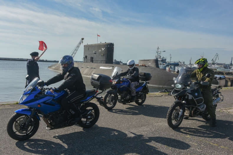 Marynarski, motocyklowy Rajd Weterana [foto] - GospodarkaMorska.pl