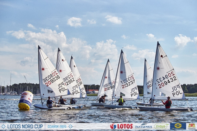 Moc z Laserzystami - podsumowanie pierwszych 3 dni regat LOTOS Nord Cup Gdańsk 2020 - GospodarkaMorska.pl