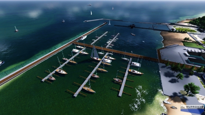 Nowa marina w Pucku. Wykonawca będzie wybrany jeszcze w tym roku [wizualizacje] - GospodarkaMorska.pl