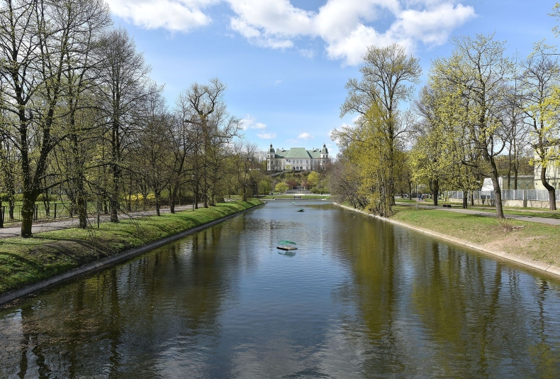 Nowa platforma dla ptaków wodnych na Kanale Piaseczyńskim  - GospodarkaMorska.pl