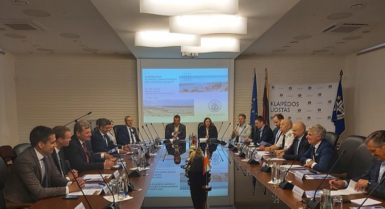 Delegacja Portu Gdańsk z wizytą w Kłajpedzie - GospodarkaMorska.pl