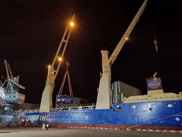 Tunel pod Świną: rozpoczyna się załadunek maszyny! Świnoujście czeka na giganta [foto, wideo] - GospodarkaMorska.pl