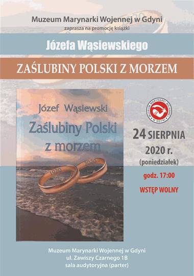Muzeum Marynarki Wojennej w Gdyni zaprasza na promocję książki „Zaślubiny Polski z morzem 1920-2020” - GospodarkaMorska.pl