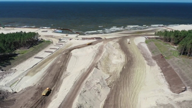 Gróbarczyk: przekop Mierzei zgodny z harmonogramem - GospodarkaMorska.pl