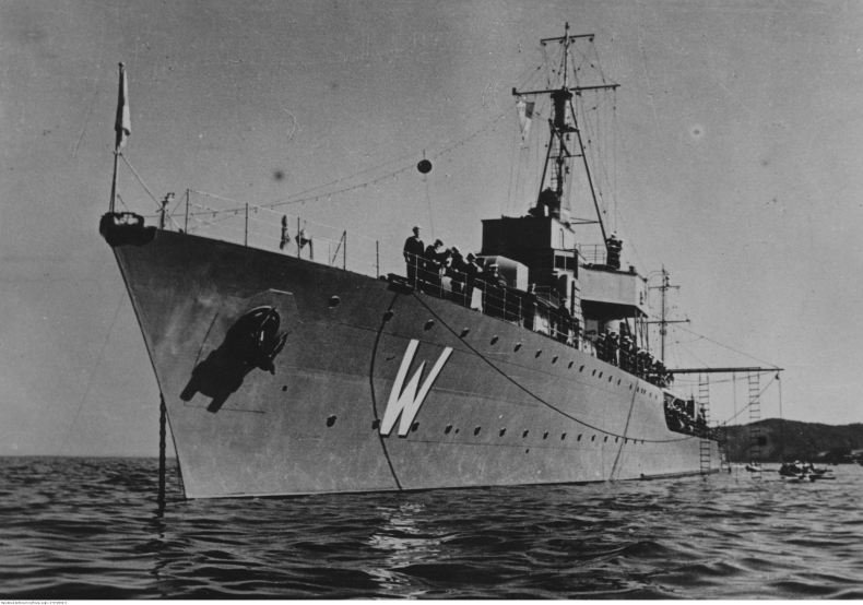 Okręt flagowy II RP Wicher w wojnie obronnej 1939 r. - GospodarkaMorska.pl