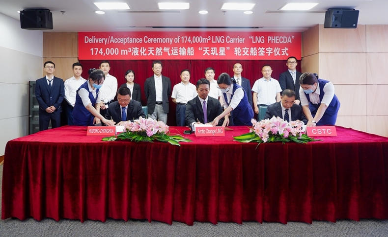 Chińska stocznia dostarczyła trzeci tankowiec dla projektu Jamał LNG - GospodarkaMorska.pl