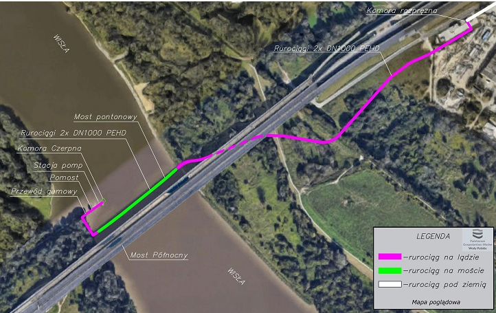 Ok. 100 mln zł za budowę rurociągu zastępczego i nowy przewiert pod dnem Wisły - GospodarkaMorska.pl