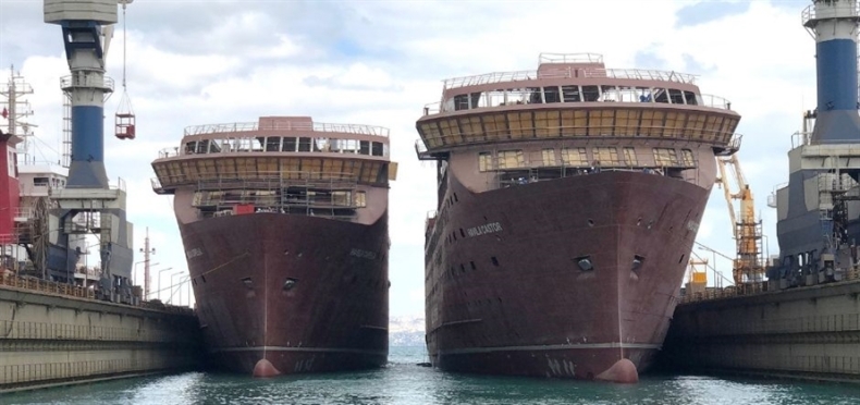 W Tersan Shipyard zwodowano dwie jednostki dla Havila Voyages - GospodarkaMorska.pl