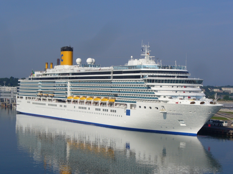 Costa Cruises powraca: Costa Deliziosa wyrusza dziś z Triestu na rejs z włoskimi pasażerami - GospodarkaMorska.pl