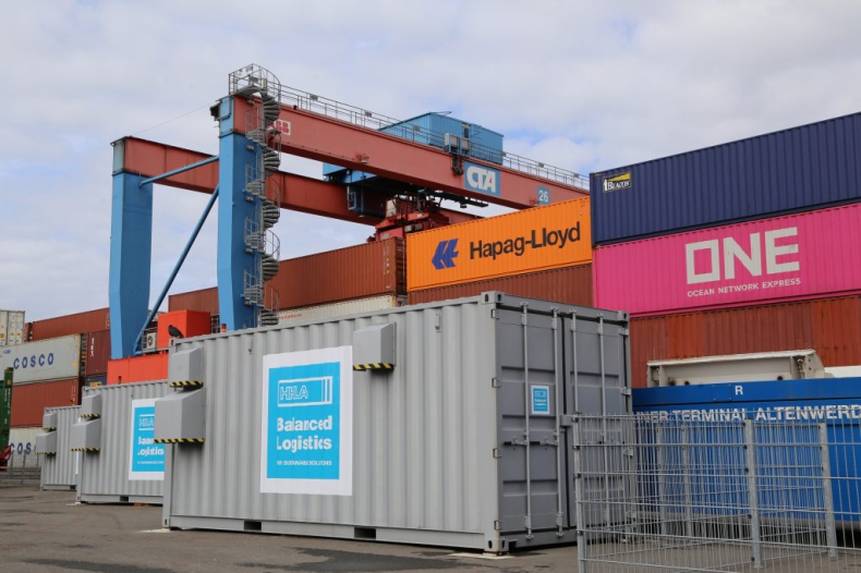 HHLA ujawnił nowy zautomatyzowany transporter kontenerów napędzany bateriami - GospodarkaMorska.pl
