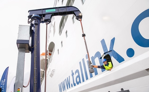 Port  Tallinn z pierwszym lądowym systemem zasilania - GospodarkaMorska.pl