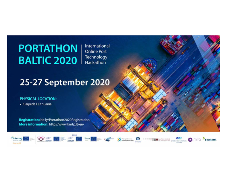 Innowacyjne rozwiązania dla portów morskich na Online Port Technology Hackathon  - GospodarkaMorska.pl