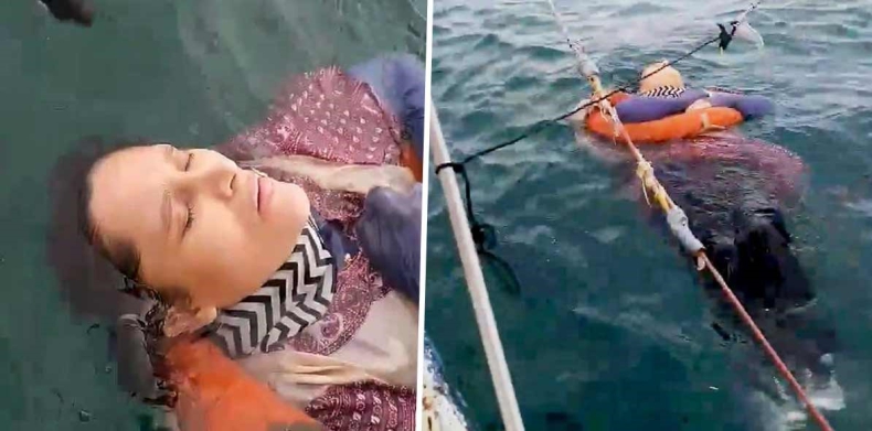 Poszukiwaną od dwóch lat kobietę odnaleziono żywą, dryfującą na morzu [wideo] - GospodarkaMorska.pl