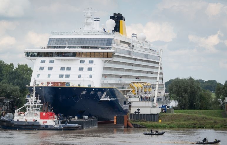 Meyer Werft: Spirit of Adventure dostarczone do Saga Cruises - GospodarkaMorska.pl
