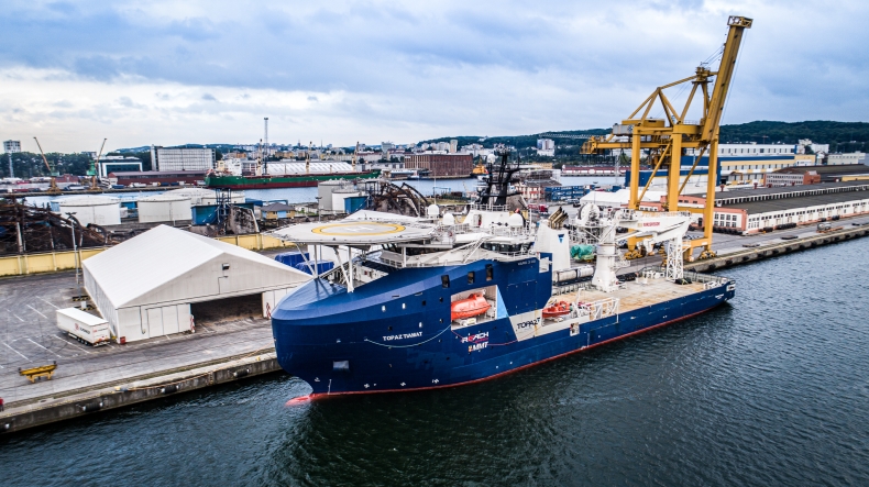 Badania geologiczne na obszarze przyszłej farmy wiatrowej Polenergii i Equinoru (foto, wideo) - GospodarkaMorska.pl