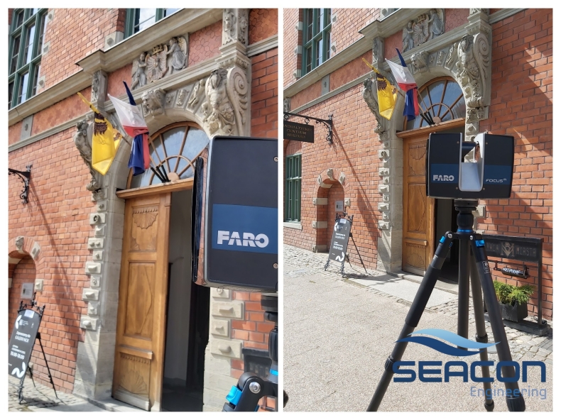 Skanowanie Ratusza Miejskiego w Gdańsku - GospodarkaMorska.pl