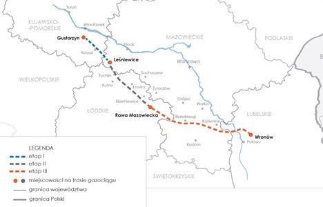 Gazociąg Gustorzyn – Wronów z kompletem decyzji lokalizacyjnych - GospodarkaMorska.pl