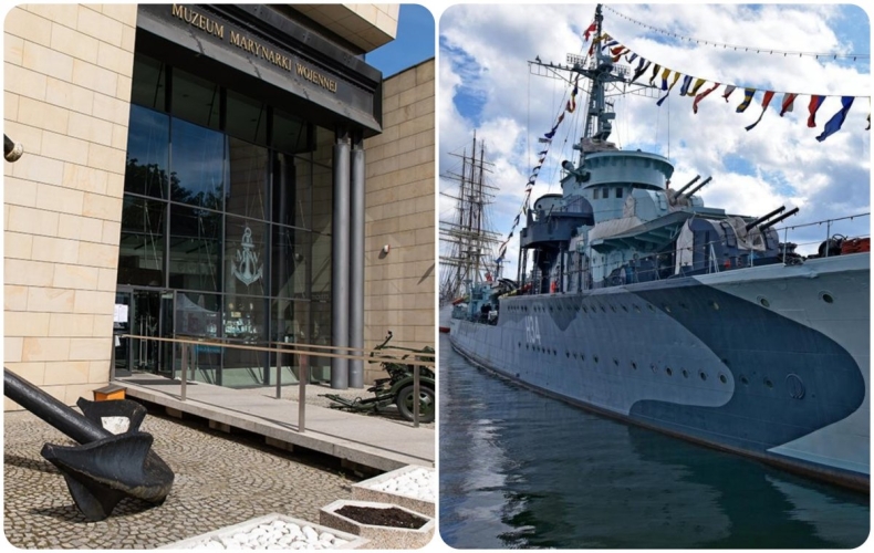 Muzeum Marynarki Wojennej i „Błyskawica” w czerwonej strefie - GospodarkaMorska.pl