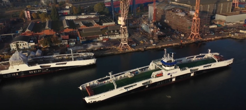 Mannheller – prom hybrydowy o napędzie elektrycznym na próbach morskich [wideo] - GospodarkaMorska.pl