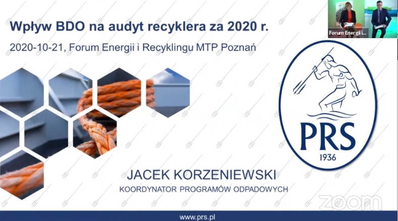 PRS na Forum Energii i Recyklingu [wideo] - GospodarkaMorska.pl