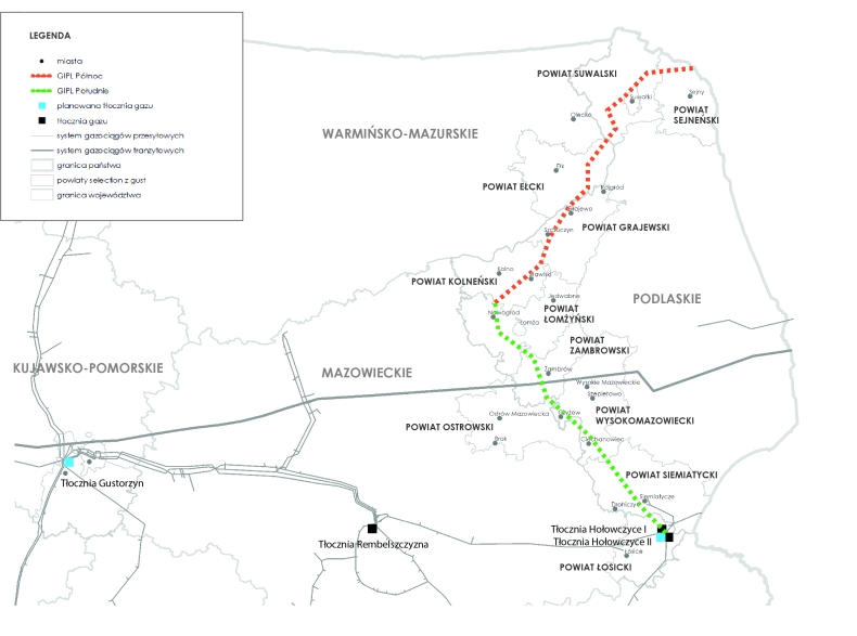 Rusza niewiążące badanie zainteresowania rynku gazociągiem Polska-Litwa - GospodarkaMorska.pl