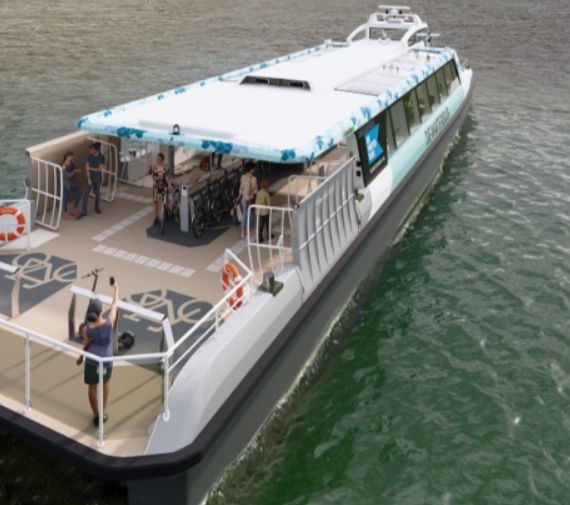 Damen zbuduje dziewięć ekologicznych promów dla Aqualiner-Swets - GospodarkaMorska.pl