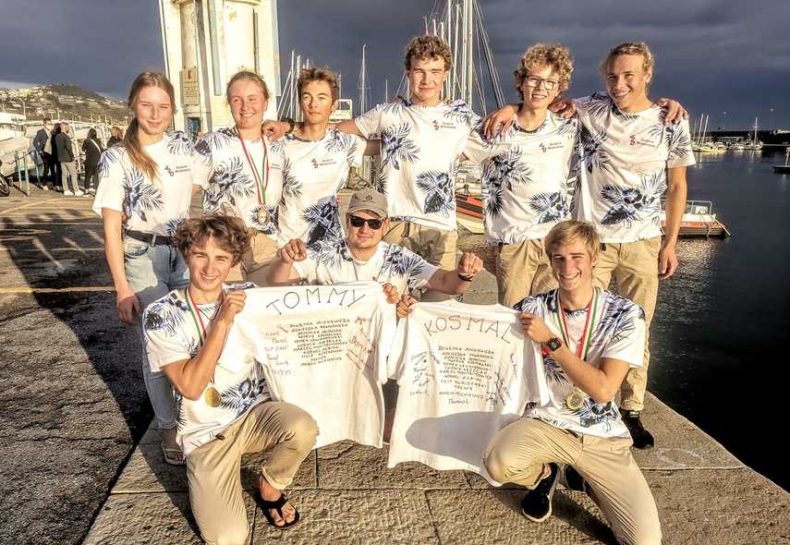 Kosmalski i Lewandowski zwycięstwem w San Remo kończą pływanie w klasie 420 - GospodarkaMorska.pl