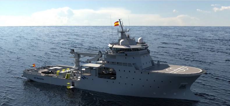 Hiszpania z nowym okrętem do działań ratowniczych i ochrony podwodnej wraków - GospodarkaMorska.pl