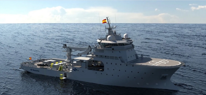 Hiszpania z nowym okrętem do działań ratowniczych i ochrony podwodnej wraków - GospodarkaMorska.pl