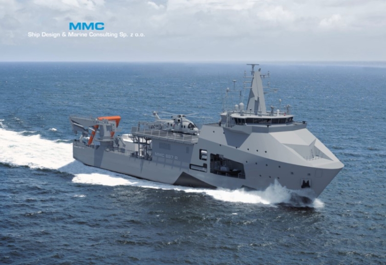 Postępy reanimowanego programu Ratownik: Polska złożyła ofertę na budowę okrętu - GospodarkaMorska.pl