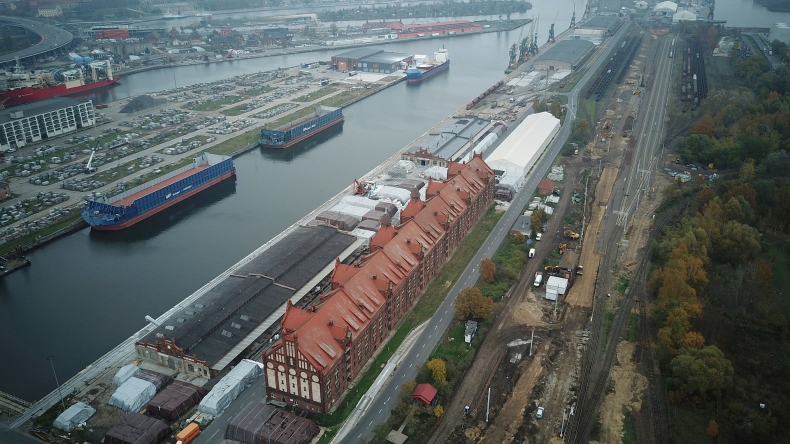 Porty w Szczecinie i Świnoujściu - imponujące tempo prac poprawiających dostęp kolejowy - GospodarkaMorska.pl