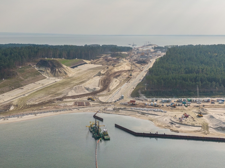 Wartość prac przy przekopie Mierzei Wiślanej wyniesie prawie 2 mld zł - GospodarkaMorska.pl