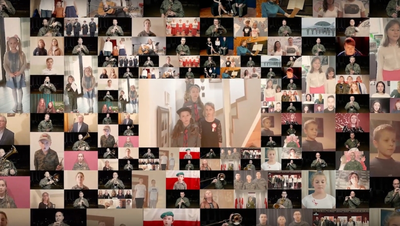 Marsz Pierwszej Brygady - Bohaterom Walk o Niepodległą [wideo] - GospodarkaMorska.pl