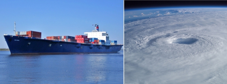 Polscy marynarze wpłynęli w samo oko cyklonu. Wspominamy historyczną katastrofę kontenerowca El Faro - GospodarkaMorska.pl