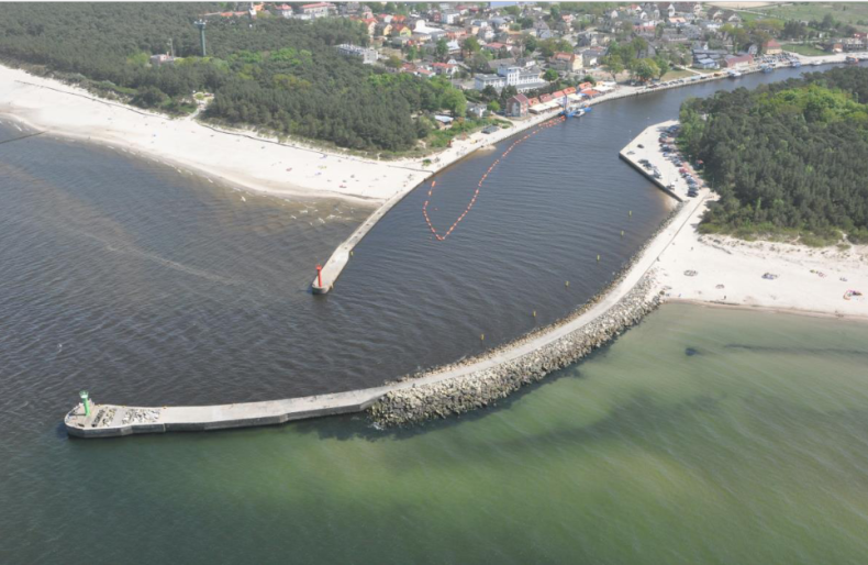 Jak będzie wyglądać port morski Mrzeżyno? Jest koncepcja projektu - GospodarkaMorska.pl