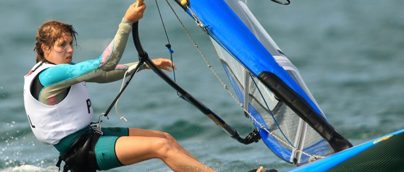 ME w klasie RS:X – Klepacka druga, Myszka ósmy po pierwszym dniu - GospodarkaMorska.pl