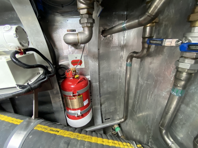  Airmech Marine Equipment dostarczył systemy gaśnicze maszynowni FM200 na jednostki „Kontroler 23” oraz „Kontroler 24” - GospodarkaMorska.pl