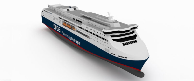 DFDS zbuduje prom napędzany wodorem - GospodarkaMorska.pl